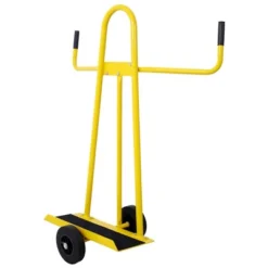 Steel Panel Cart,Drywall Sheet Cart & Panel Dolly 750lbs Panel Service Cart, Yellow