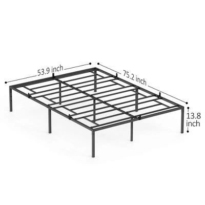 Full Metal Platform Bed Frame With Storage Drawers Steel Slat Support - No Box Spring Needed, Mattress Foundation, Heavy Duty, Easy Assembly 1 Full Metal Platform Bed Frame With Storage Drawers Steel Slat Support - No Box Spring Needed, Mattress Foundation, Heavy Duty, Easy Assembly
