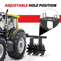 Disc Harrow Implements ATV Food Plot Impact Implements ATV/UTV Disc Harrow Plow Scraper Blade For Improving Soil Quality And Crop Yield -Garvee Sales GUEST 8912014a 24cd 4680 a9a9 b514258b72af