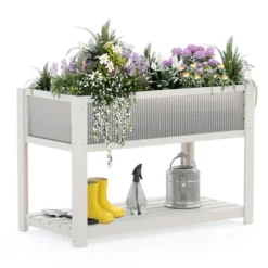 Raised Garden Bed Wood With Legs, Raised Garden Bed Planter Box With Storage Shelf, Outdoor Mobile Wooden Elevated Raised Beds 15 Raised Garden Bed Wood With Legs, Raised Garden Bed Planter Box With Storage Shelf, Outdoor Mobile Wooden Elevated Raised Beds -Garvee Sales GUEST 89aa7eb6 567f 45dc 83af 7ecac36fb62c