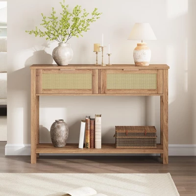 Entryway Table With 2 Drawers, Console Table For Entryway 8 Entryway Table With 2 Drawers, Console Table For Entryway - Image 8