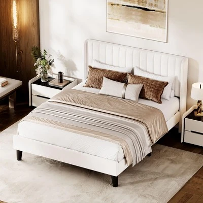 Full Size Upholstered Platform Bed Frame With 3 XL Storage Drawers - Wood Slat Support, No Box Spring Needed, Quiet & Sturdy Design 8 Full Size Upholstered Platform Bed Frame With 3 XL Storage Drawers - Wood Slat Support, No Box Spring Needed, Quiet & Sturdy Design - Image 8