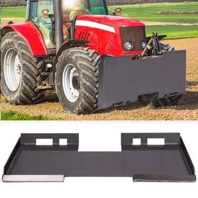 Garvee Heavy-Duty Skid Steer Mount Plate, 1/4" Thickness And 3000LBS Weight Capacity, Easy To Weld Or Bolt To Different Accessories 1 Garvee Heavy-Duty Skid Steer Mount Plate, 1/4" Thickness And 3000LBS Weight Capacity, Easy To Weld Or Bolt To Different Accessories