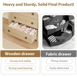 Garvee 3 Dresser For Bedroom, 29.3" Tall Drawer Dresser With Storage Freestanding, Wooden Closet Storage Chest For Living Room 13 Garvee 3 Dresser For Bedroom, 29.3" Tall Drawer Dresser With Storage Freestanding, Wooden Closet Storage Chest For Living Room -Garvee Sales GUEST 946d7d16 fbd8 4d4b a650 3e6a81bb8290