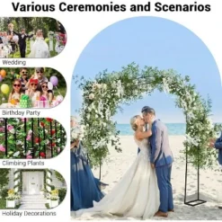 Metal Garden Arch Trellis, Flower Rack Climbing Arbor Flower Rack, Iron Plant Rack For Flower, Climbing Vine Vegetable, Fruit And Lawn 9 Metal Garden Arch Trellis, Flower Rack Climbing Arbor Flower Rack, Iron Plant Rack For Flower, Climbing Vine Vegetable, Fruit And Lawn -Garvee Sales GUEST 94a45fdb cf78 4dc1 b066 eadc45a93f5e