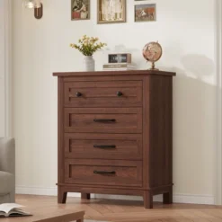 Garvee 4 Dresser For Bedroom, 34.8" Tall Drawer Dresser With Storage Freestanding, Wooden Closet Storage Chest For Living Room, Bedroom 19 Garvee 4 Dresser For Bedroom, 34.8" Tall Drawer Dresser With Storage Freestanding, Wooden Closet Storage Chest For Living Room, Bedroom -Garvee Sales GUEST 960c4bd8 9570 42e7 9b72 0716cc15013e
