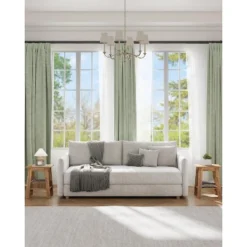 End Table, Minimalist Wooden Side Table, Night Stand With 2-Tier Storage Shelf