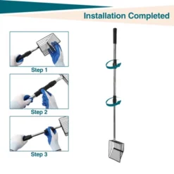 Garvee 3-in-1 Chicken Coop Cleaning Tool With Rake, Shovel & Scoop – Adjustable Stainless Steel Handle For Poultry Waste, Sand & Bedding -Garvee Sales GUEST 98bcdc85 55d2 4bf6 a07c cb6bef218fe2