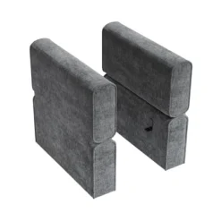 Chenille Reversible Sectional Sofa, 9-Seater Modular Sectional Sofa, U-Shape Modular Couch Storage Seats Ottomans With Chaise