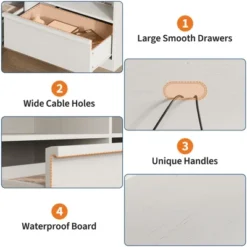 70 Inch TV Stand For 80" TVs, Mid Century Modern Entertainment Center With Storage Drawer & Open Shelves 30 70 Inch TV Stand For 80" TVs, Mid Century Modern Entertainment Center With Storage Drawer & Open Shelves -Garvee Sales GUEST 9aa2d0a5 40ec 4062 b9de 803cf4c3055e