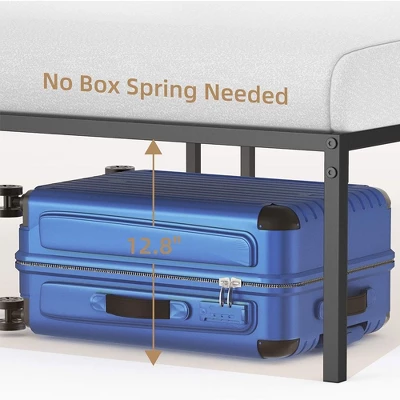 Whizmax 14 Inch Bed Frames No Box Spring Needed, Black Metal Bed Frame, Platform Bed Frame, Noise Free, Easy Assembly 4 Whizmax 14 Inch Bed Frames No Box Spring Needed, Black Metal Bed Frame, Platform Bed Frame, Noise Free, Easy Assembly - Image 4