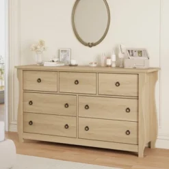 Garvee 7 Dresser For Bedroom, 54" Wide Drawer Dresser With Storage Chest, Freestanding Wooden Closet Storage Chest For Bedroom 18 Garvee 7 Dresser For Bedroom, 54" Wide Drawer Dresser With Storage Chest, Freestanding Wooden Closet Storage Chest For Bedroom -Garvee Sales GUEST 9d76ca1d e5fb 4c82 8eba 2418a1b05441 1