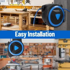 3/8” Retractable Air Hose Reel – Auto-Lock, 180° Swivel Bracket & Tangle-Free Retraction For Garage/Workshop (50/65/80FT) 8 3/8” Retractable Air Hose Reel – Auto-Lock, 180° Swivel Bracket & Tangle-Free Retraction For Garage/Workshop (50/65/80FT) -Garvee Sales GUEST 9e452fcc c2b0 49fe 8b52 a992e7f2d637