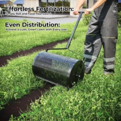 24-Inch Lawn Spreader For Compost And Mulch – Durable Roller Spreader For Effortless Garden Maintenance And Soil Enhancement 10 24-Inch Lawn Spreader For Compost And Mulch – Durable Roller Spreader For Effortless Garden Maintenance And Soil Enhancement -Garvee Sales GUEST 9e64c721 e932 4f9d 81b4 364c521a219b