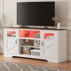 34'' Tall Farmhouse LED TV Stand,Entertainment Center With Storage 15 34'' Tall Farmhouse LED TV Stand,Entertainment Center With Storage -Garvee Sales GUEST 9ebe306c b417 458d a939 47ca31c43d49