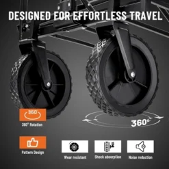 Folding Wagon,the Combination Of 600D Oxford Fabric And PVC Material Allows This Folding Wagon To Support Up To 220 Lbs,black 9 Folding Wagon,the Combination Of 600D Oxford Fabric And PVC Material Allows This Folding Wagon To Support Up To 220 Lbs,black -Garvee Sales GUEST a076676e e59d 419d a1e0 b4450b60d98e