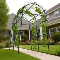 Garden Arch Trellis 7.5FT – Extra Tall Metal Pergola Arbor With Polyethylene-Coated Steel, Adjustable Width, For Climbing Plants & Outdoor Décor 13 Garden Arch Trellis 7.5FT – Extra Tall Metal Pergola Arbor With Polyethylene-Coated Steel, Adjustable Width, For Climbing Plants & Outdoor Décor -Garvee Sales GUEST a1035ba5 f56e 4581 a2d9 60cb667ce72e