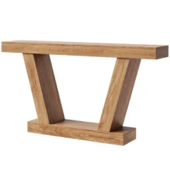 63" Console Table, 2-Tier Farmhouse Narrow Entryway Table , Sofa Table, Console Tables For Entryway -Garvee Sales GUEST a13567f7 e426 4240 addc 0e8ff1f3a2f1