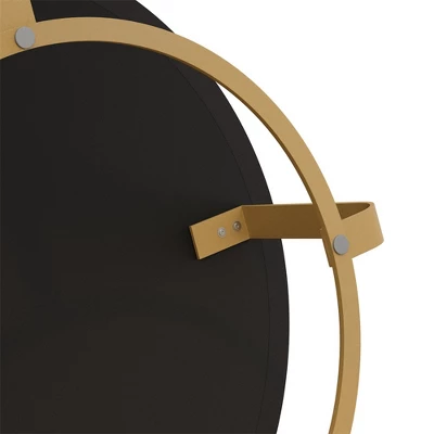 Center Tables, Modern Round Coffee Table Wooden Carving Pattern Coffee Table With Metal Legs For Living Room Reception Room Office 6 Center Tables, Modern Round Coffee Table Wooden Carving Pattern Coffee Table With Metal Legs For Living Room Reception Room Office - Image 6