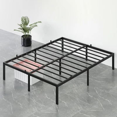 Garvee 14 Inch Twin/Full/Queen Bed Frame With Storage,Metal Platform Twin Bed Frame No Box Spring Needed Steel Slat Support Easy Assembly 8 Garvee 14 Inch Twin/Full/Queen Bed Frame With Storage,Metal Platform Twin Bed Frame No Box Spring Needed Steel Slat Support Easy Assembly - Image 8