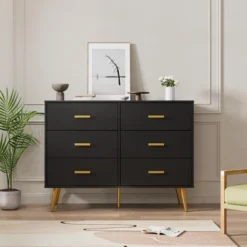 Modern Dresser With 6 Deep Drawers Wooden Chest Of Drawers For Bedroom 17 Modern Dresser With 6 Deep Drawers Wooden Chest Of Drawers For Bedroom -Garvee Sales GUEST a493f05a 13db 4c4e 8273 812e14ee1dee
