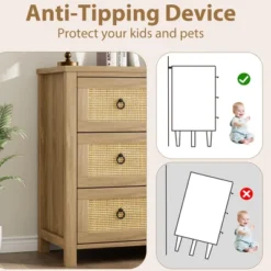 Dresser For Bedroom, 29" Tall Dresser, Modern Tall Drawer Dresser With Storage, Wooden Closet Dressers Chest Freestanding For Bedroom, Nursery, White 15 Dresser For Bedroom, 29" Tall Dresser, Modern Tall Drawer Dresser With Storage, Wooden Closet Dressers Chest Freestanding For Bedroom, Nursery, White -Garvee Sales GUEST a510381b 90d6 49d5 9a28 c80a94b1f5f8