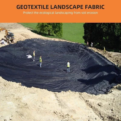 Garvee Geotextile Landscape, Geotextile Fabric, PP Drainage 350N Tensile Strength & 440N Load Capacity, Erosion Control, Drains 2 Garvee Geotextile Landscape, Geotextile Fabric, PP Drainage 350N Tensile Strength & 440N Load Capacity, Erosion Control, Drains - Image 2