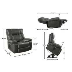 Power Lift Recliner Chair With Remote Control Hidden Cup Holder Adjustable Phone Holder Electric Massage Chair 11 Power Lift Recliner Chair With Remote Control Hidden Cup Holder Adjustable Phone Holder Electric Massage Chair -Garvee Sales GUEST a5e5e18e 2964 4790 adbf 1a6d7fb8b95c