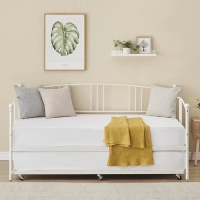 Garvee Twin Metal Daybed And Trundle, Sofa Bed - Room & Joy 10 Garvee Twin Metal Daybed And Trundle, Sofa Bed - Room & Joy - Image 10