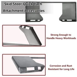 1/2" Skid Steer Cut Out Mount Plate, Steel Quick Tach Attachment Plate, 7000 LBS Heavy Duty Thick Skid Steer Plate Attachment 9 1/2" Skid Steer Cut Out Mount Plate, Steel Quick Tach Attachment Plate, 7000 LBS Heavy Duty Thick Skid Steer Plate Attachment -Garvee Sales GUEST a85cd317 ebe8 4e8c 8861 c280102c3af5
