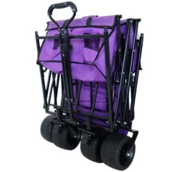 480Lbs Collapsible Wagon With Canopy, Lightweight Foldable Wagon With 7" All-Terrain Wheels For Camping, Shopping, Sports, And Garden Use, Purple 14 480Lbs Collapsible Wagon With Canopy, Lightweight Foldable Wagon With 7" All-Terrain Wheels For Camping, Shopping, Sports, And Garden Use, Purple -Garvee Sales GUEST a8d1e342 f989 4571 bd6d b24d29162931