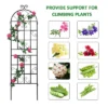 2Pcs Garden Trellis, Multi-purpose Anti-rust Country Style Outdoor Plant Trellis Support For Garden Decoration