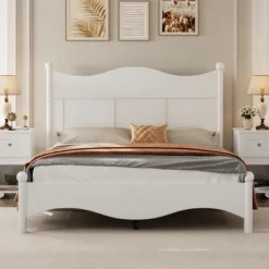 3-Pieces Bedroom Dresser Night Stand Set, 6-Drawer Dresser And 2 Nightstands With Metal Handles, Elegant Design And Retro Style,White -Garvee Sales GUEST ab490ed5 9986 47b6 9bfe 85daf756062e