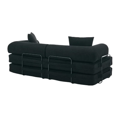 3 Seat 4-in-1 Folding Convertible Out Sleeper Sofa Bed, King Size 78.5" 4 3 Seat 4-in-1 Folding Convertible Out Sleeper Sofa Bed, King Size 78.5" - Image 4