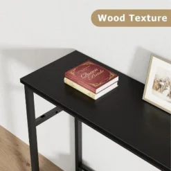 Entryway Table, Console Tables With Storage, 39.3”Rustic Sofa Table With Adjustable Shelf -Garvee Sales GUEST ae90cf72 a3e2 42a4 a8cb 4dafc15ff21d