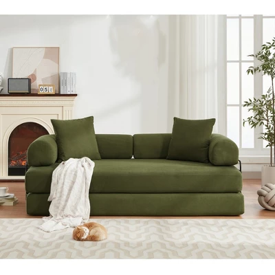 3 Seat 4-in-1 Folding Convertible Out Sleeper Sofa Bed, King Size 78.5" 9 3 Seat 4-in-1 Folding Convertible Out Sleeper Sofa Bed, King Size 78.5" - Image 9