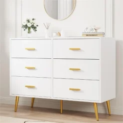 Modern Dresser With 6 Deep Drawers Wooden Chest Of Drawers For Bedroom 19 Modern Dresser With 6 Deep Drawers Wooden Chest Of Drawers For Bedroom -Garvee Sales GUEST b3b6497f cca8 438f 9bd5 ea288d5570a7