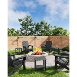 Sturdy 2-Tier HDPE Adirondack Side Table - Weather Resistant For Patio, Poolside, Porch - Indoor/Outdoor 14 Sturdy 2-Tier HDPE Adirondack Side Table - Weather Resistant For Patio, Poolside, Porch - Indoor/Outdoor -Garvee Sales GUEST b47d560f 2794 4cc4 af37 59c5110e1f72