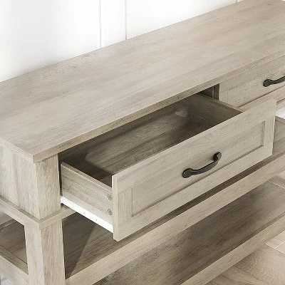 47.2" Entryway Table, Console Table With 2 Storage Drawers 3 47.2" Entryway Table, Console Table With 2 Storage Drawers - Image 3