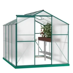 Gardening Greenhouse, Grow Plant Herbs Flowers Hot House, With Aluminum Frame, Walk In Heavy Duty Greenhouse For Outdoor 14 Gardening Greenhouse, Grow Plant Herbs Flowers Hot House, With Aluminum Frame, Walk In Heavy Duty Greenhouse For Outdoor -Garvee Sales GUEST bd52f30b 5da3 45c4 b56d fb60ff4e16d7