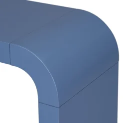 55.1-Inch Console Table, Minimalist Curved Design Entryway Table Sofa Table With Acacia Veneer And Two Legs For Entryway, Hallway, Living Room 9 55.1-Inch Console Table, Minimalist Curved Design Entryway Table Sofa Table With Acacia Veneer And Two Legs For Entryway, Hallway, Living Room -Garvee Sales GUEST c2b6cd55 81bd 4b9b ab61 53a8ee9b6e25