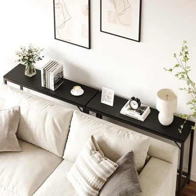 9.1" Narrow Console Table, Behind Couch Table For Living Room 3 9.1" Narrow Console Table, Behind Couch Table For Living Room - Image 3