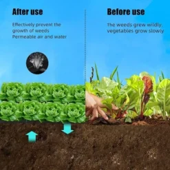 Garvee Weed Barrier Landscape Fabric, Heavy Duty Weed Control Fabric, High Permeability, Flower Bed, Driveway Fabric -Garvee Sales GUEST c3fa9e70 f0b6 4ecc 9186 263477cd54c7