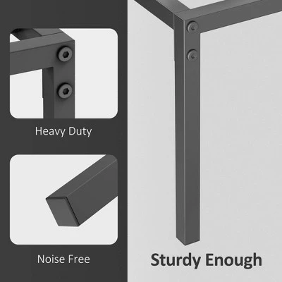 Full Metal Platform Bed Frame With Storage Drawers Steel Slat Support - No Box Spring Needed, Mattress Foundation, Heavy Duty, Easy Assembly 5 Full Metal Platform Bed Frame With Storage Drawers Steel Slat Support - No Box Spring Needed, Mattress Foundation, Heavy Duty, Easy Assembly - Image 5