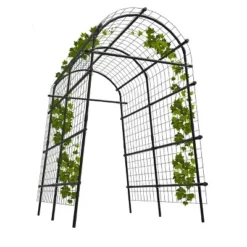 Garden Arch Trellis 7.5FT Extra Tall Metal Arbor, Outdoor Pergola For Climbing Plants, Wedding, Party & Garden Décor, Matte Black 11 Garden Arch Trellis 7.5FT Extra Tall Metal Arbor, Outdoor Pergola For Climbing Plants, Wedding, Party & Garden Décor, Matte Black -Garvee Sales GUEST cbc2a5f1 e8f4 4235 ae35 e76664ccd478