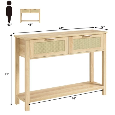Entryway Table With 2 Drawers, Console Table For Entryway 1 Entryway Table With 2 Drawers, Console Table For Entryway