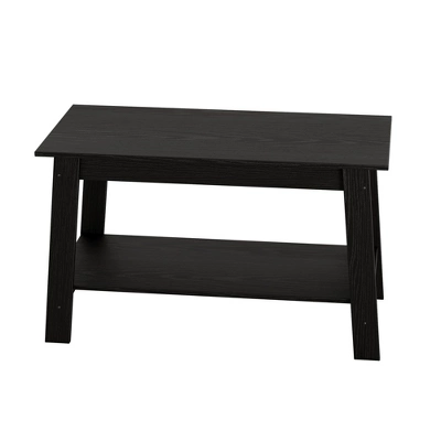 Stylish 31.5" Coffee Table With Open Shelves - 2-Tier Modern Industrial Design 1 Stylish 31.5" Coffee Table With Open Shelves - 2-Tier Modern Industrial Design