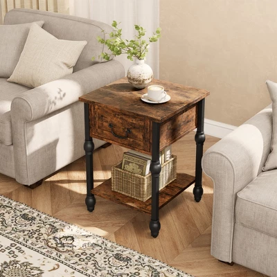 Entryway Table, Console Table With 3 Storage Drawers, 3 Tier Industrial Sofa Table, Behind Couch Table For Entry, Living Room 1 Entryway Table, Console Table With 3 Storage Drawers, 3 Tier Industrial Sofa Table, Behind Couch Table For Entry, Living Room
