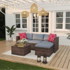 Garvee 3 Pieces Patio Furniture Set Outdoor Sectional Wicker Patio Furniture Patio Couch With Ottoman And Outdoor Storage Glass Table 16 Garvee 3 Pieces Patio Furniture Set Outdoor Sectional Wicker Patio Furniture Patio Couch With Ottoman And Outdoor Storage Glass Table -Garvee Sales GUEST d57f1752 c03a 4378 8f13 150cf5baae5f