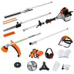 Multi-Functional Grass Trimmer Kit String Trimmer Brush Cutter For Home Garden Yard Care Trimming Tool 52CC 2-Cycle Tool System 10 Multi-Functional Grass Trimmer Kit String Trimmer Brush Cutter For Home Garden Yard Care Trimming Tool 52CC 2-Cycle Tool System -Garvee Sales GUEST d5985950 0952 45af bb15 19c536d88bb4
